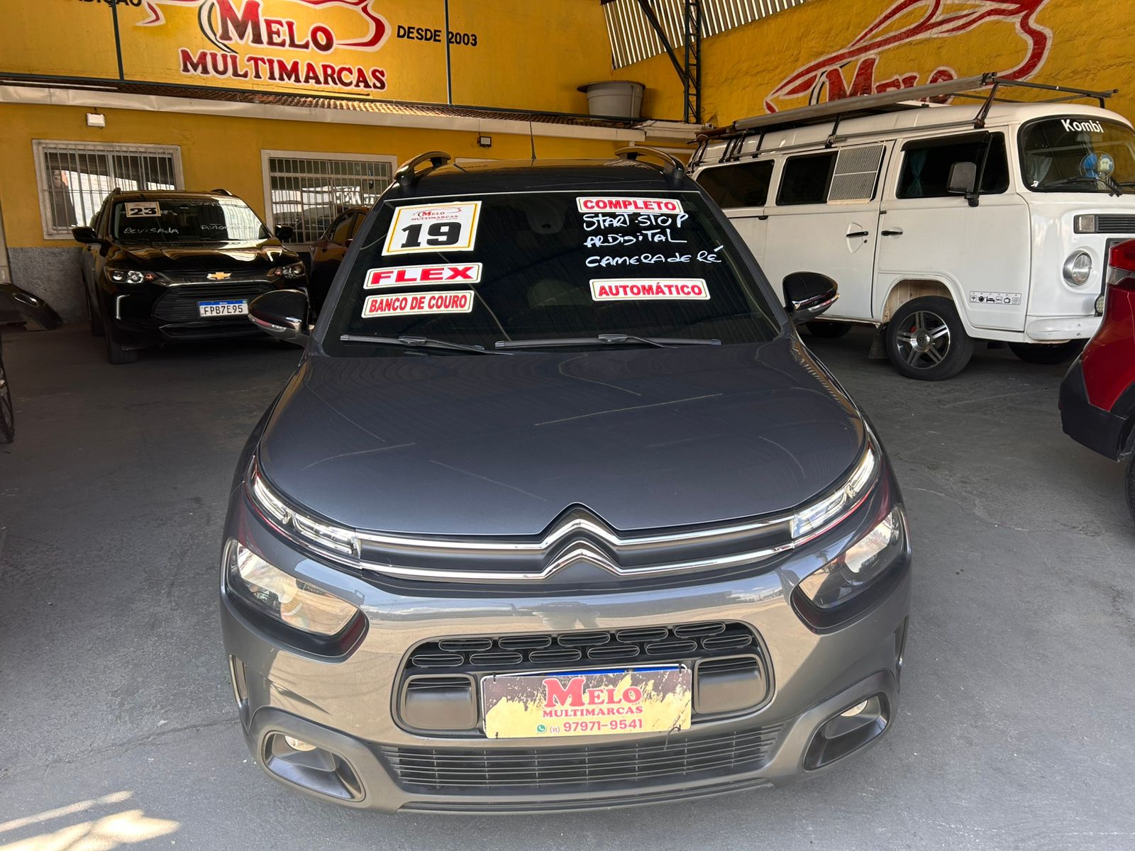 CITROEN C4CACTUS SHINE 1.6 TURBO FLEX ANO 2019, TOP DE LINHA, CAMBIO AUTOMATICO!!