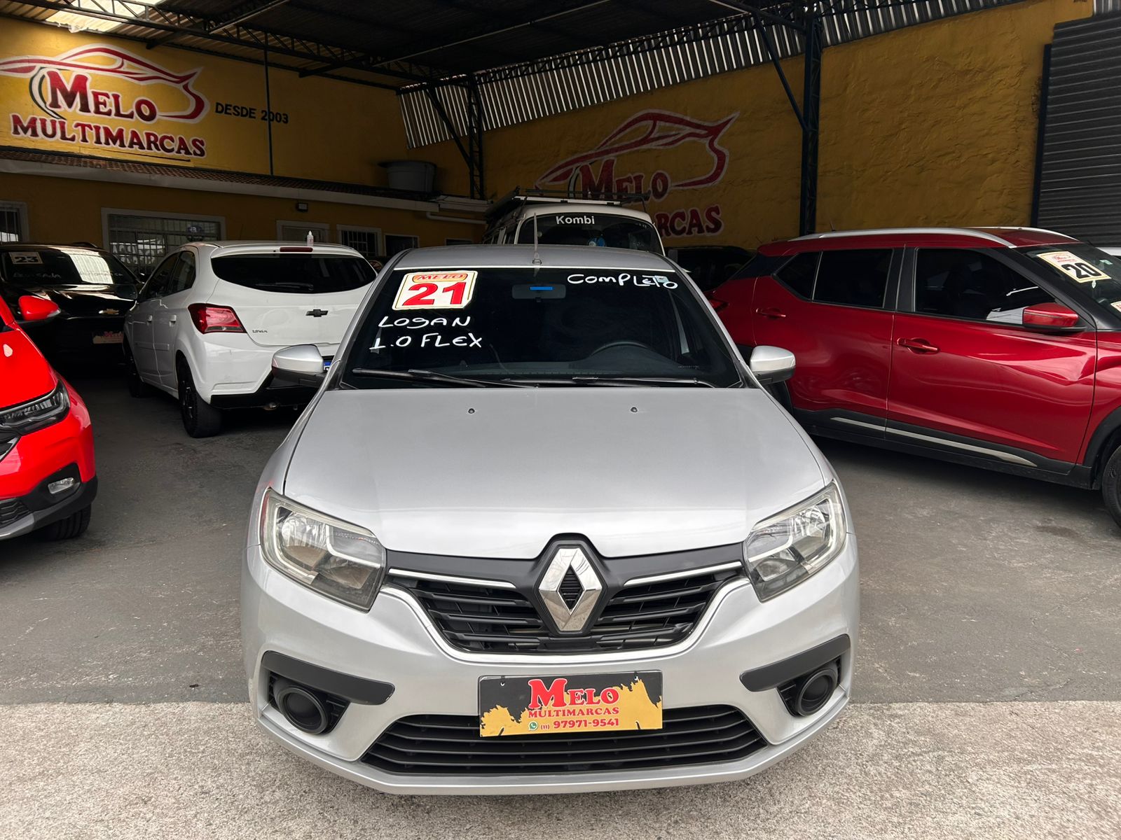 RENAULT LOGAN ZEN 1.0 ANO 2021, COMPLETO, SEMINOVO!!