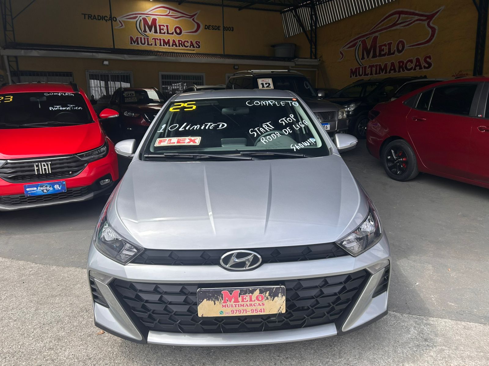 HYUNDAI HB20S 1.0 LIMITED ANO 2025, TOP DE LINHA, PARTIDA START STOP!!