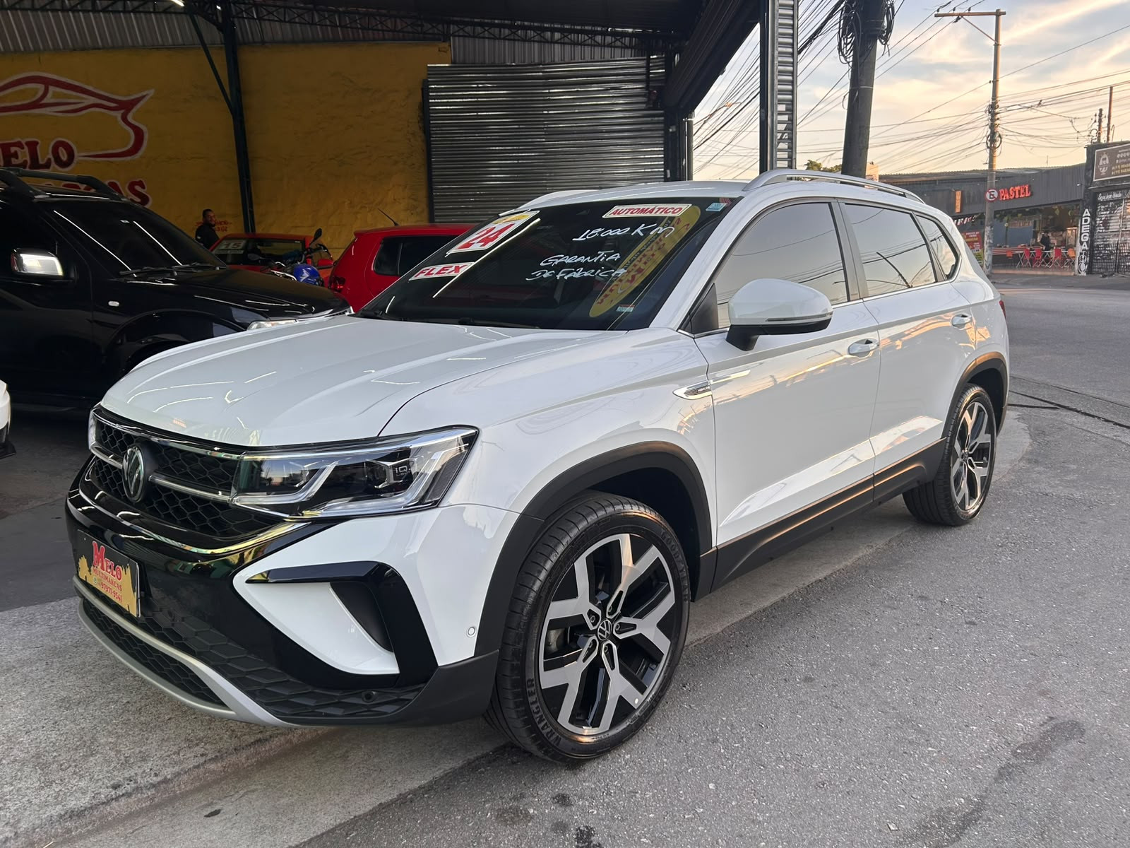 VW TAOS HIGHLINE 1.4 250 TSI FLEX ANO 2024,REVISÕES NA CONCESSIONÁRIA, GARANTIA DE FÁBRICA, BAIXO KM, TOP DE LINHA !!